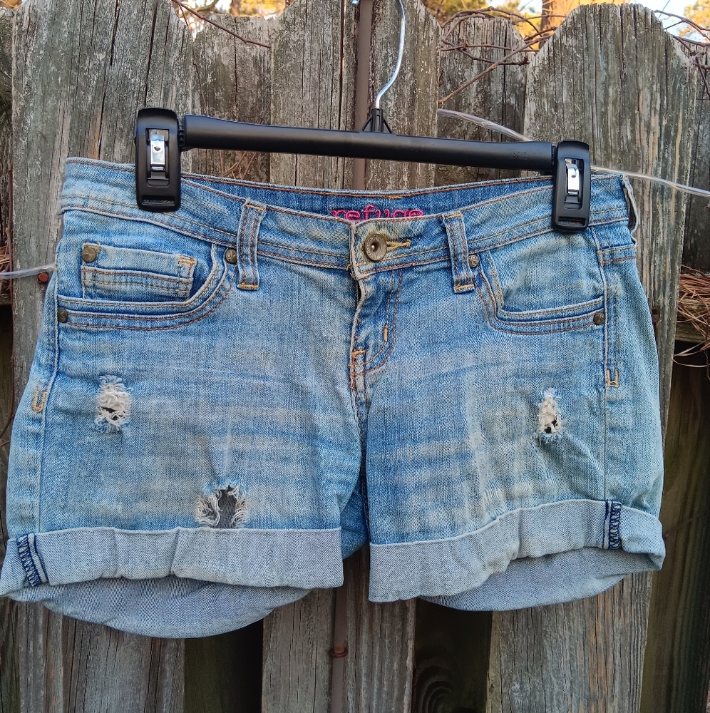 Distressed Denim/Jean Shorts